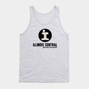 Illinois Central Railroad The Main Line of Mid-America Tank Top